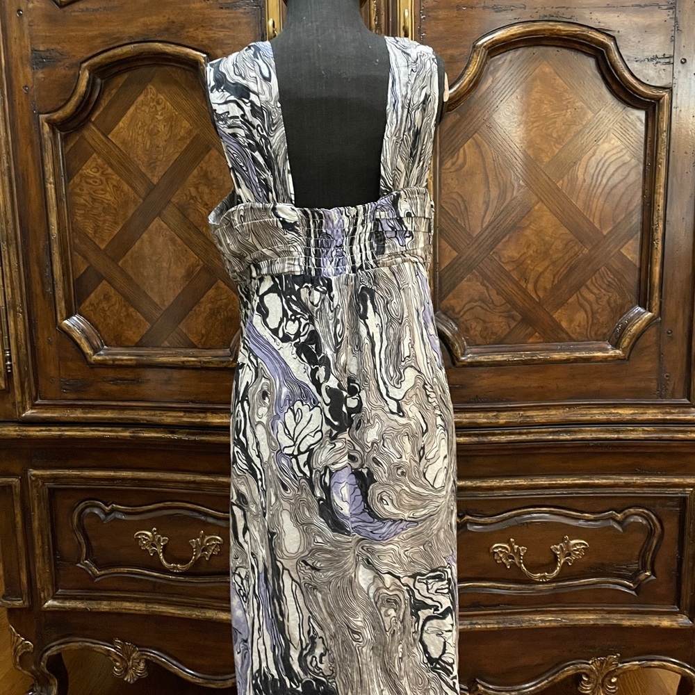 ISDA & Co. Sundress in Lavender & Black. Size M. Excellent Condition